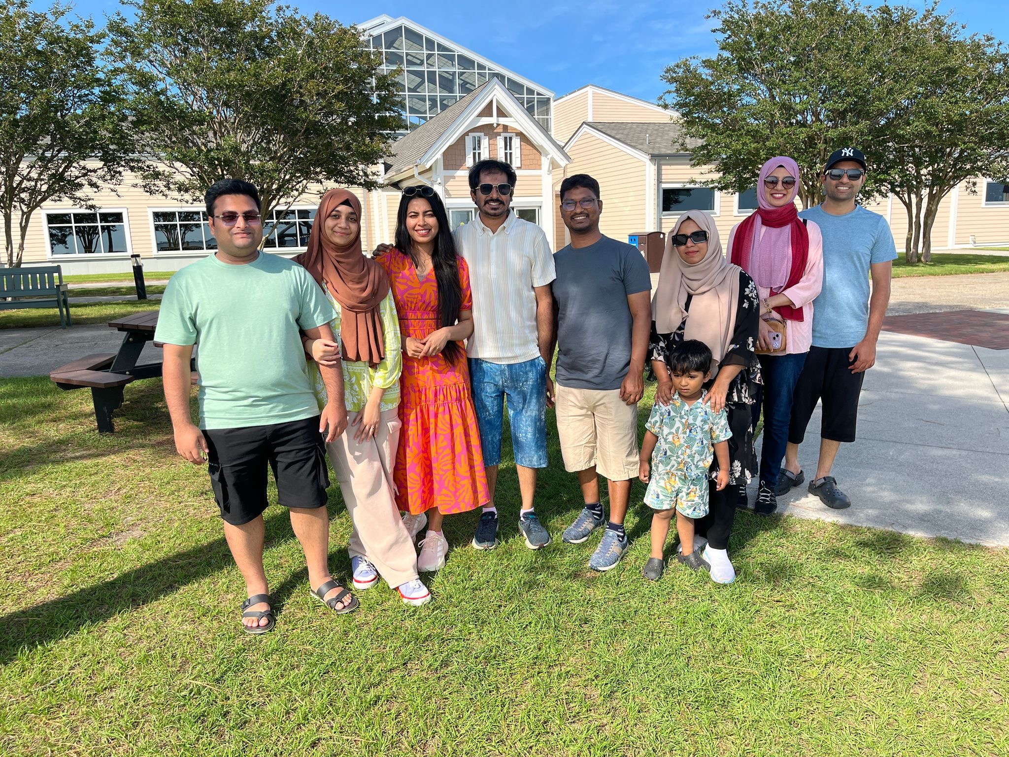 Family at the Outerbanks on June 22, 2025