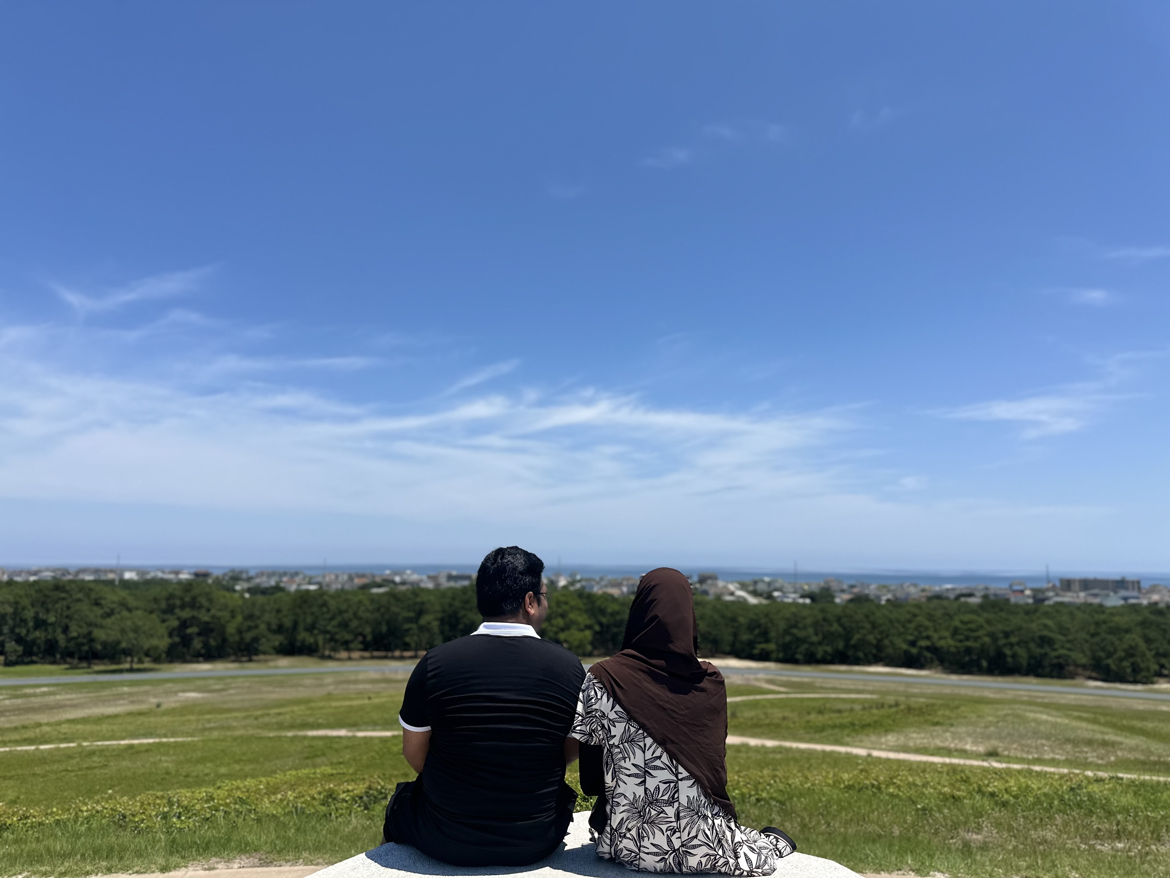 At the Wright Brothers memorial on June 22, 2025